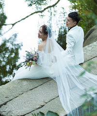 终于决定发婚纱照,避开大火的三亚大理,厦门的蓝天白天也超上镜
