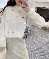暖和起来该买新衣服了!安利这30款美貌的毛衣,特别适合春天