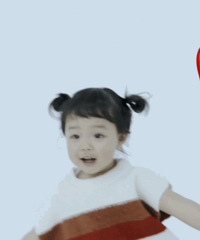 女儿承包了一家人的表情包