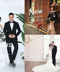 婚期都没定就拍了婚纱照,红砖黑纱好配