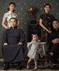 一直想带公公婆婆拍全家福,你们辛苦了