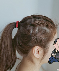 手把手教你get杨不悔同款发型,操作简单,好看又显年轻