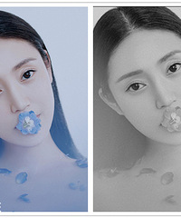 500块拍组独一无二的定制写真,免费的鲜花造型让我重回少女时代