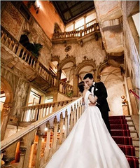文咏珊结婚照曝光了,感觉这个婚纱照重庆妹子也拍过的