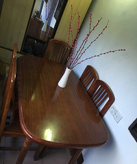 二手闲置餐桌凳子转让
