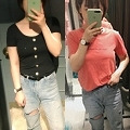 这些T恤穿起太显瘦了