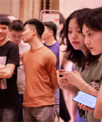 千人相亲会帅哥美女云集