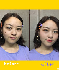 colorful!橘黄色泫雅风格妆+【我的化妆教程】