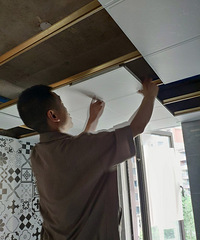实名表扬吊顶安装师傅,手艺真棒