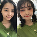 腮红涂在这里更可爱