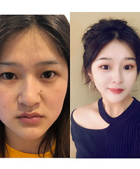 懒癌手残!纹眉后不用化妆就能出门,素颜也很精神