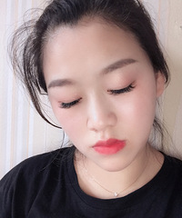 种完睫毛后秒变双眼皮,自带眼线效果好好看