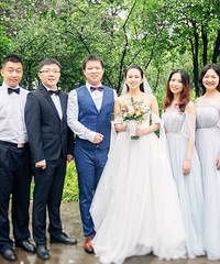 我的婚礼音乐全是周杰伦的歌!婚礼当天是母亲节,把捧花给了妈妈