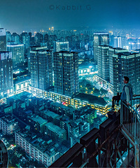 没想到大坪的夜景也如此震撼!