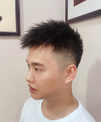 变帅气的关键步骤!烫了锡纸烫后,发际线都解决了