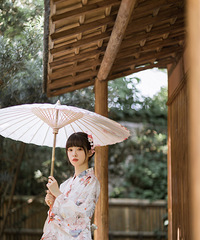 没有日本的樱花,拍木质小屋、小桥流水也超级好看!日系写真好美