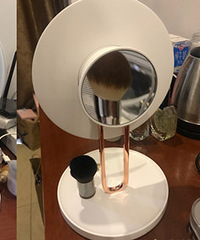 用它化妆更精致!自带7倍放大镜,毛孔都能看清楚