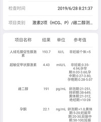 HCG��Ȼ����������ֵ���Ǻܵͣ���������ܱ�ס��