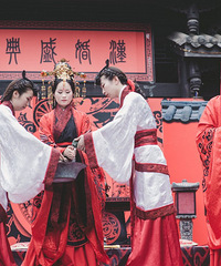 办了一场特别的婚礼,自己穿越到汉代当上了女皇