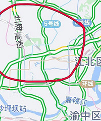 隐约感觉重庆正在形成新的“内环”