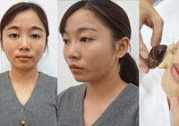 原来蜗牛美容不可怕!蜗牛爬在脸上很舒服,还紧肤