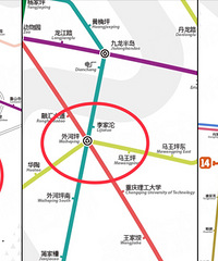 蔡家、茶园未来轨道数量竟比江北嘴多