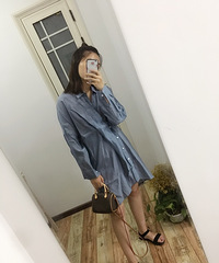 买前必看!安娜款白色衬衫裙和蓝色衬衫裙对比反馈