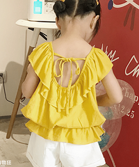 超美的女童夏装清仓,所有上衣15元,裙子25元
