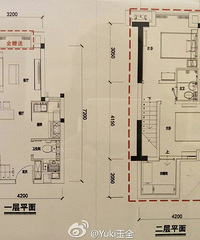 公园里的跃层小家,视野超级棒