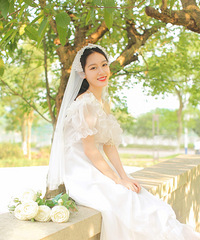 少女婚纱,另一种向往