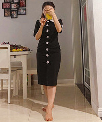 跟着论坛红人买到了好看又便宜的衣服,这样搭超有女人味