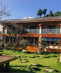 周末坐高铁去石柱云中花都,民宿环境很好,柴火菜味道好分量也足