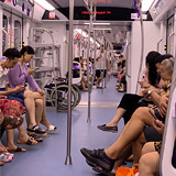 21点中央公园地铁人气