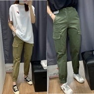 显瘦、显腿直的工装裤