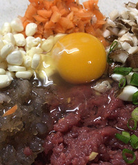 夏小厨の增肌美味牛肉鲜虾饺