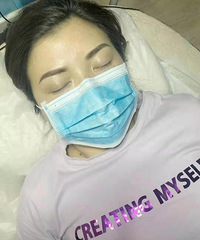 纹眉2个小时完全无痛感,出门涂个口红就OK