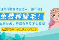 免费种睫毛!舒适自然又不失妆感