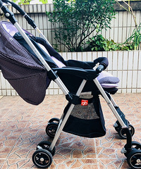 好孩子全遮蓬推车 400 元转让 8.5成新