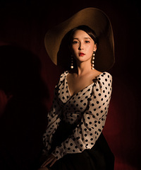 儿子在论坛看到一个写真帖,说那是我!于是我也去拍了一套