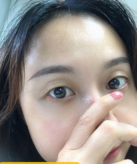 记录纹眉过程,8天眉毛就变得很自然