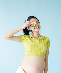 我美丽老婆的大肚照,可盐可甜