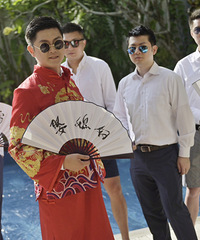 去巴厘岛办婚礼,前后准备了3个月,婚礼当天从7点忙到晚上9点