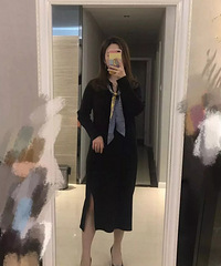 ��ɫ��֯��ȹ������