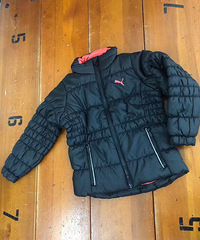 全新puma彪马女童棉服116码