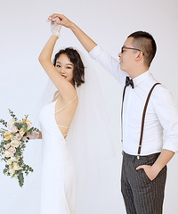 在论坛种草的婚纱照!摄影师不仅会拍照,连选婚纱都很专业
