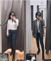 150cm优衣库和Zara试穿,适合通勤