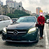 喜提祖母绿奔驰C260L