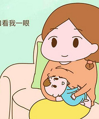 婴儿边吃母乳边用手推妈妈,是表示吃饱了吗?