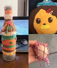 这些都是幼儿园的作业