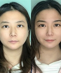 只是纹个眉,就大变样!自然的野生眉和时尚的欧式眉,你喜欢哪种